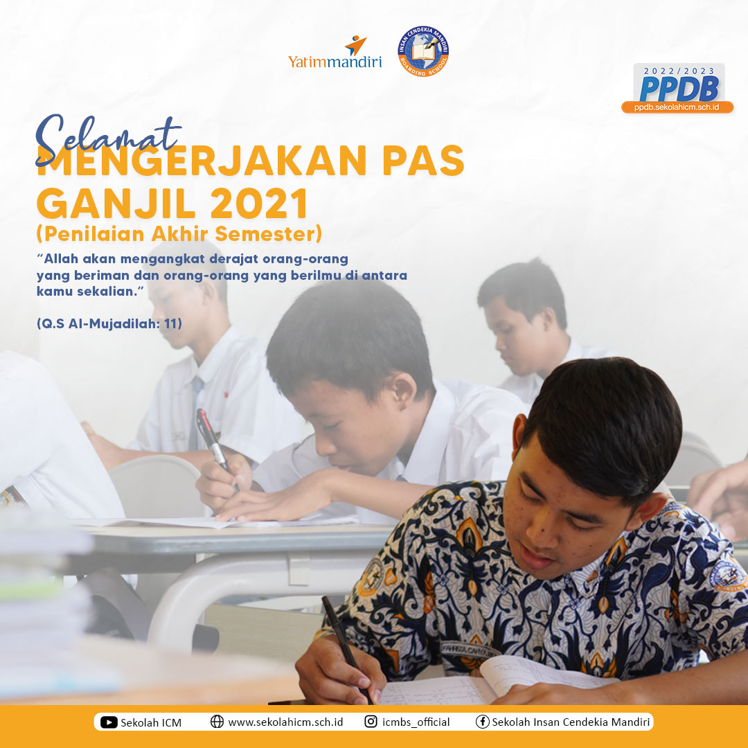 Penilaian Akhir Semester (PAS) Ganjil 2021