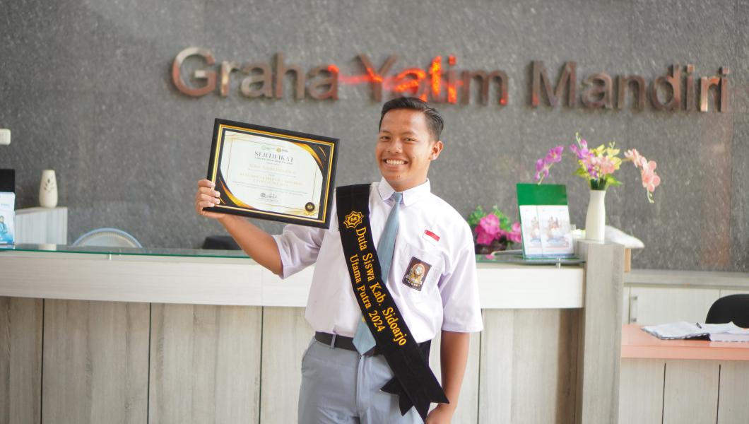 Akbar Azzam, Finalis Pemilihan Duta Siswa Sidoarjo 2024 dari SMA Insan Cendekia Mandiri
