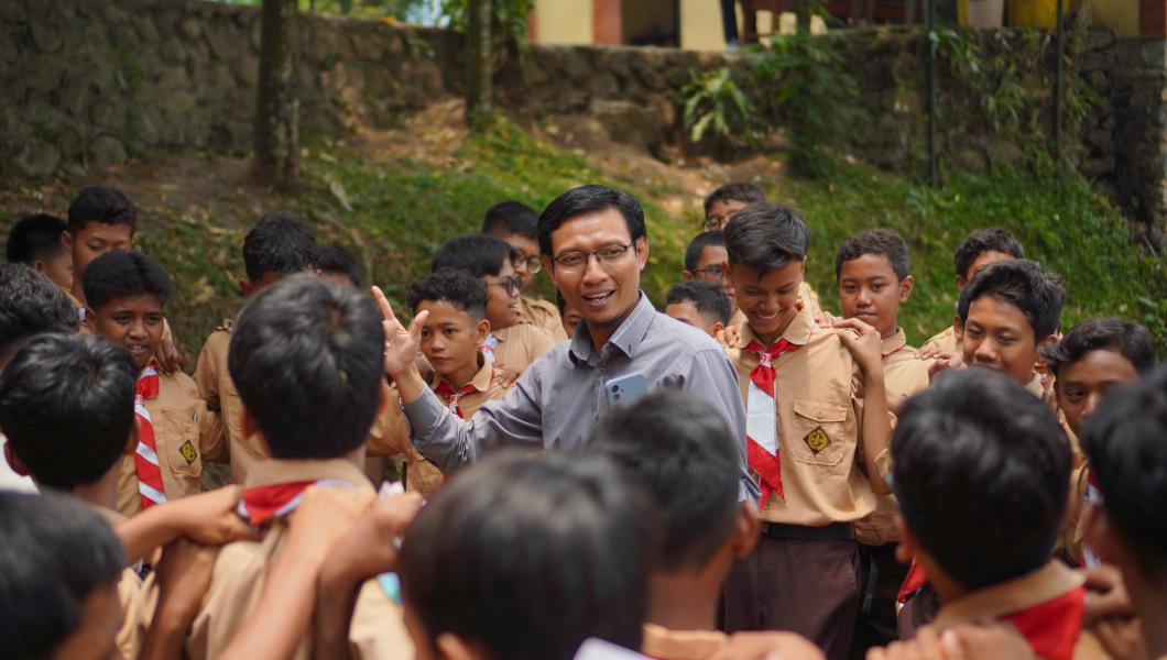 LDKS dan Outbound SMP Insan Cendekia Mandiri di Dlundung Trawas